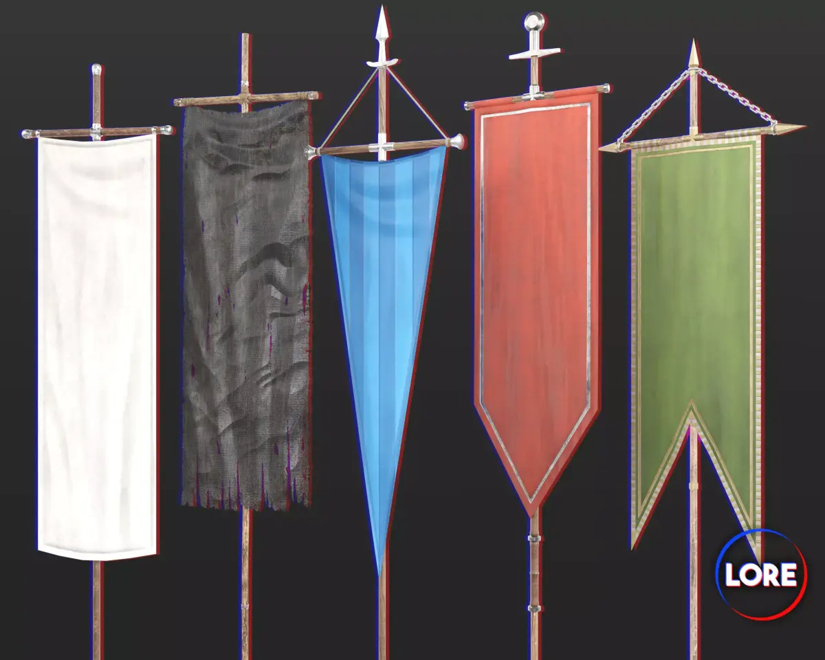 Medieval Collection Flags and Banners Pack purchase