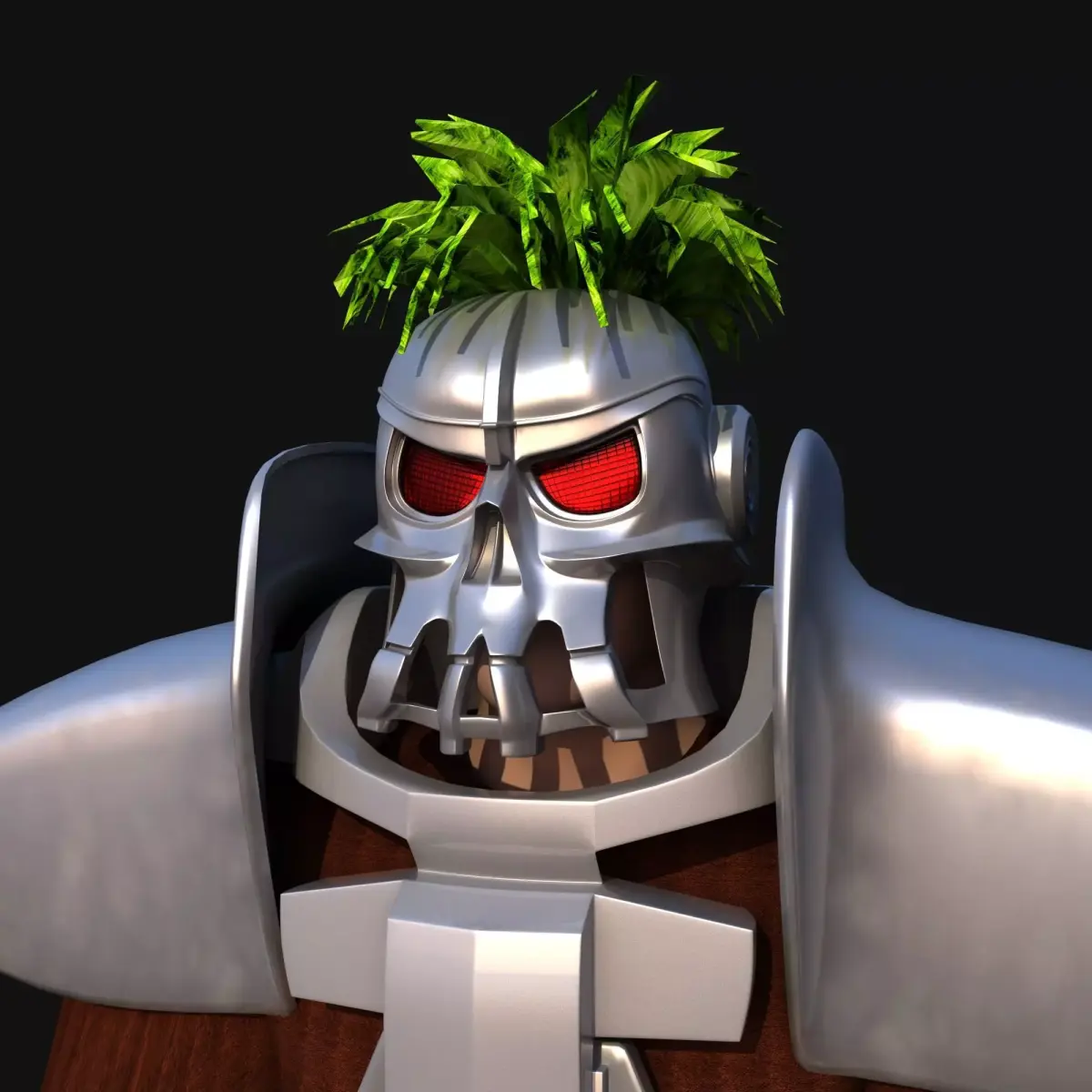 Futuristic Soldier version 2 3D model