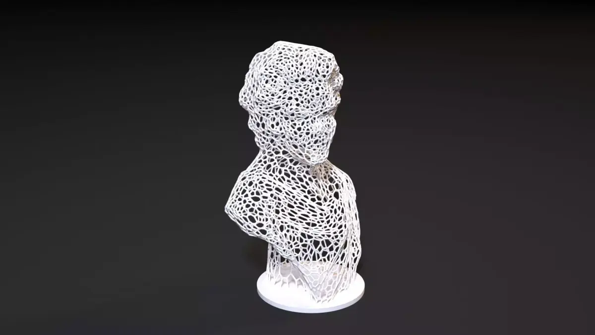 Mozart Bust 3D print model