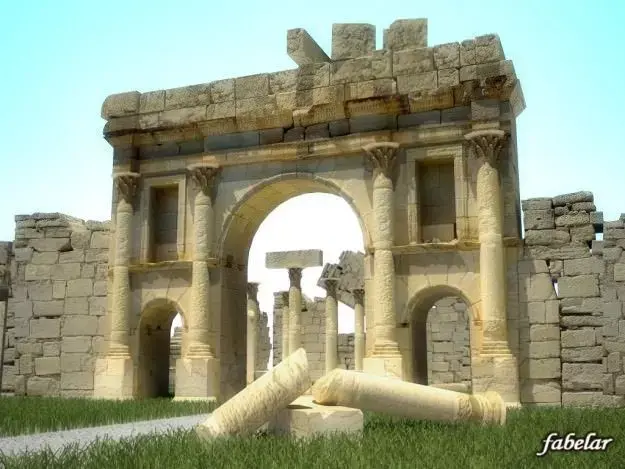 Ruins 2 medieval castle in minecraft 3D model