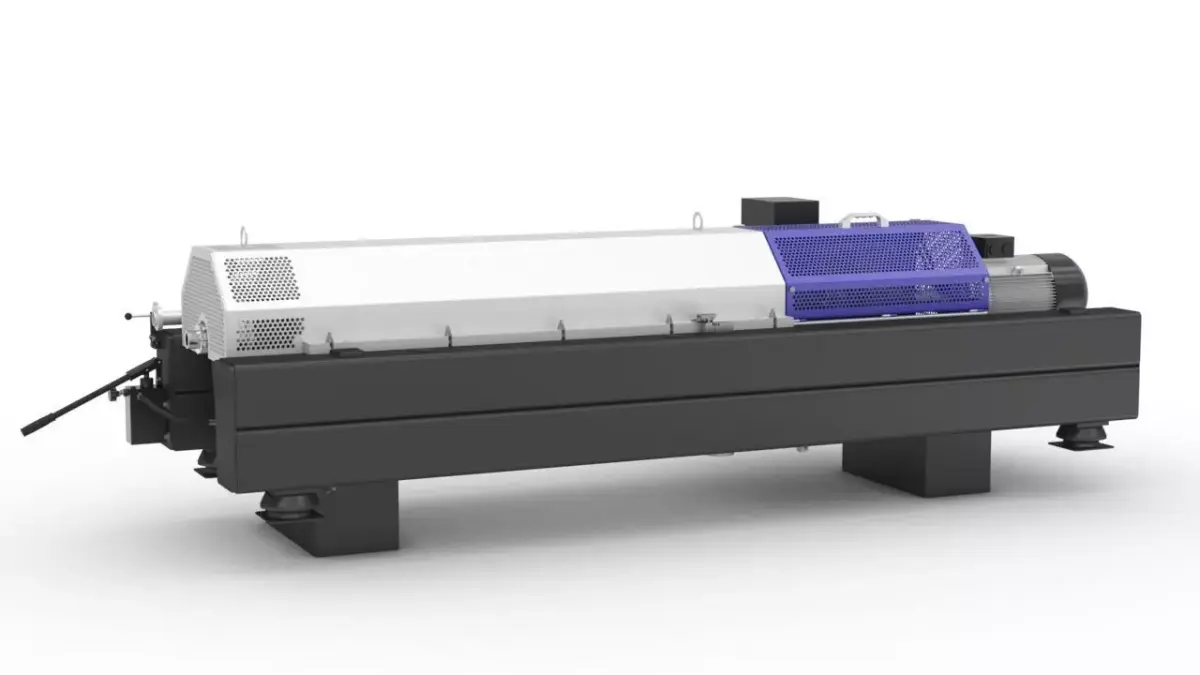 Decanter centrifuge 3D model