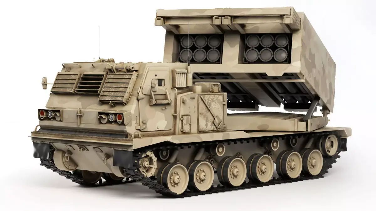 MLRS M270 A1 1998 3D model