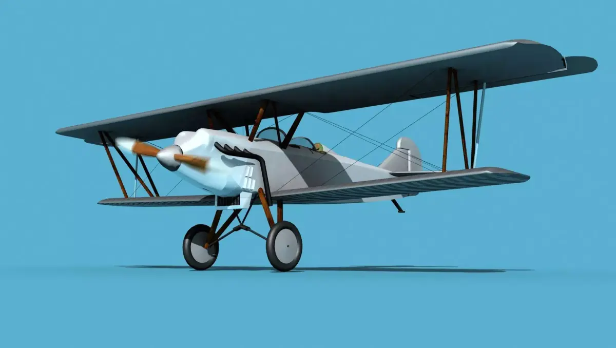 Travelair 2000 V00 3D model