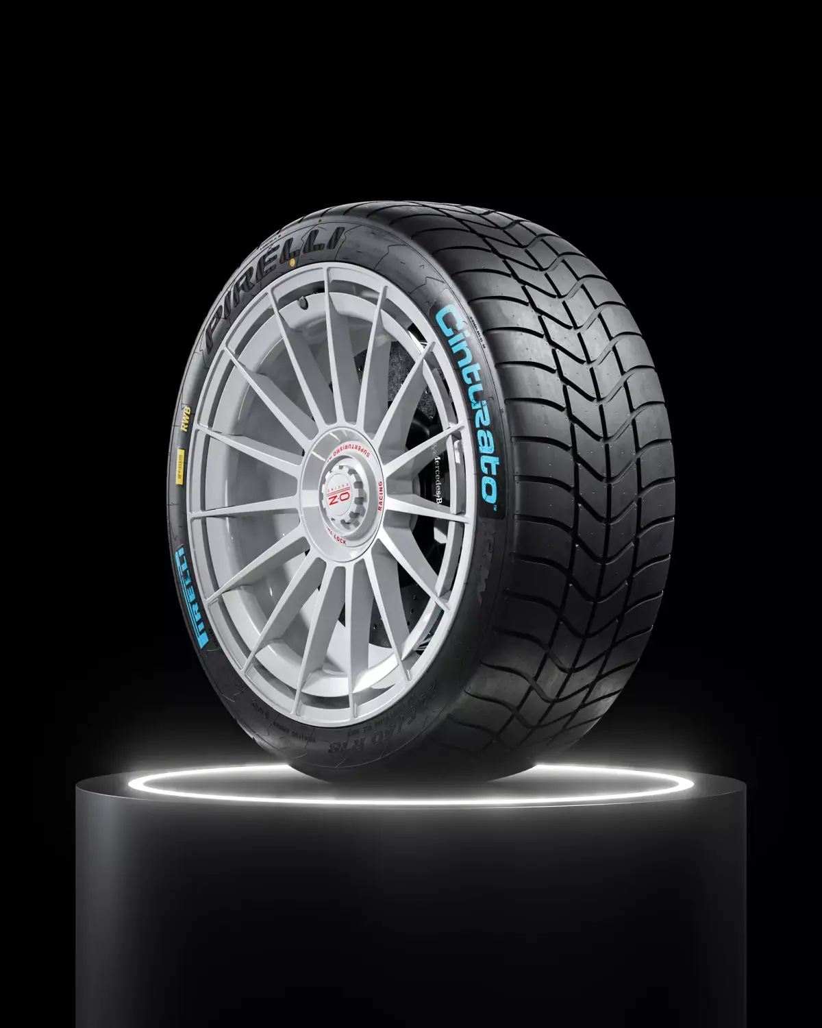Pirelli Cinturato 235 40 R18 3D model