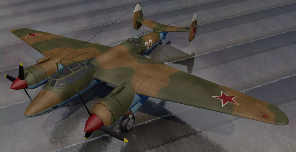 Tupolev TU-2 3D model
