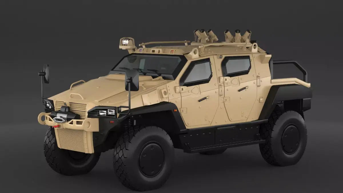 Yoruk Military Armored Vehicle 3D model by cihanunsat