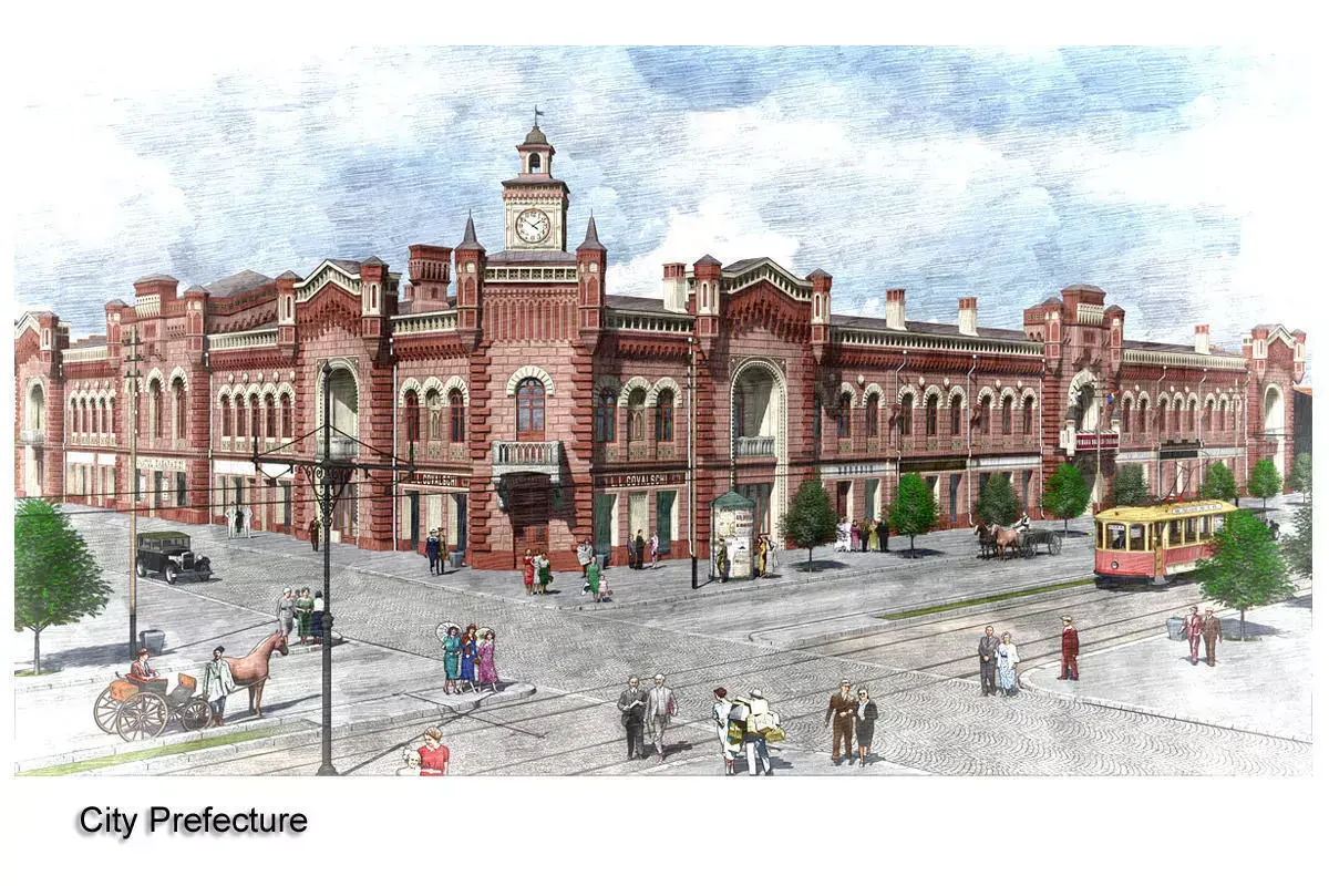 City Prefecture 3D model