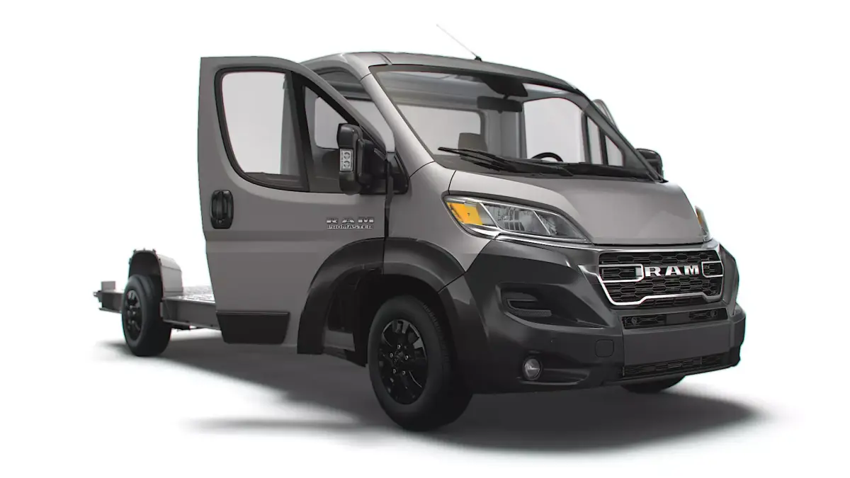 RAM Promaster 3540 L4 PlatformCab HQInterior 2023 3D model