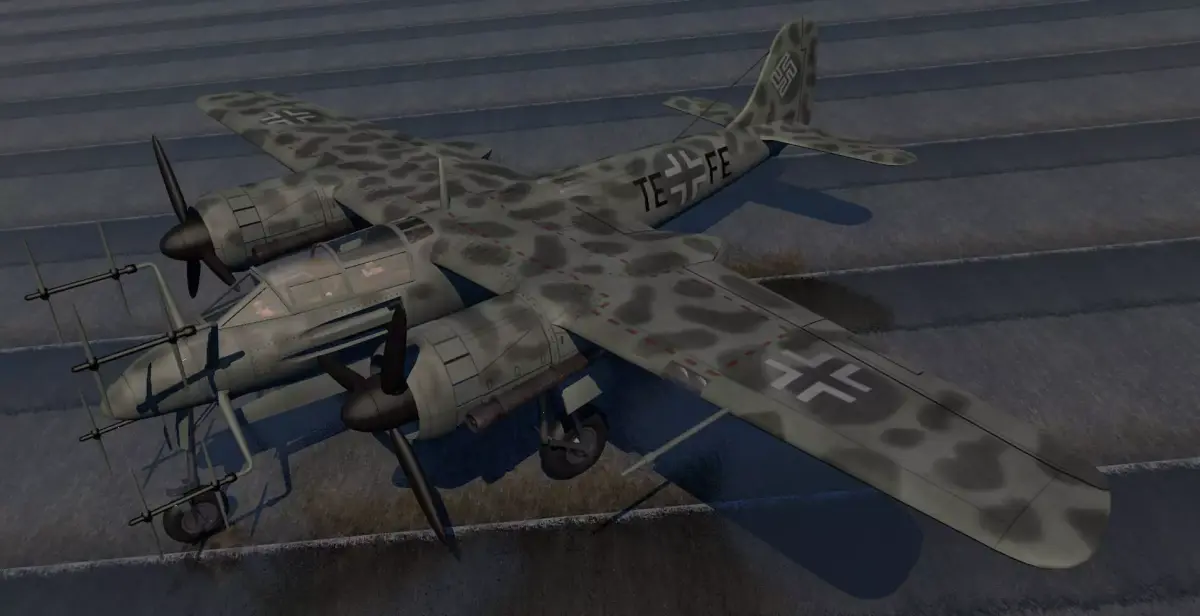 Focke-Wulf Ta-154A-0 3D model
