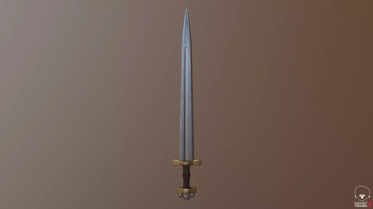 Medieval Sword pack 1 Low-poly 3D model