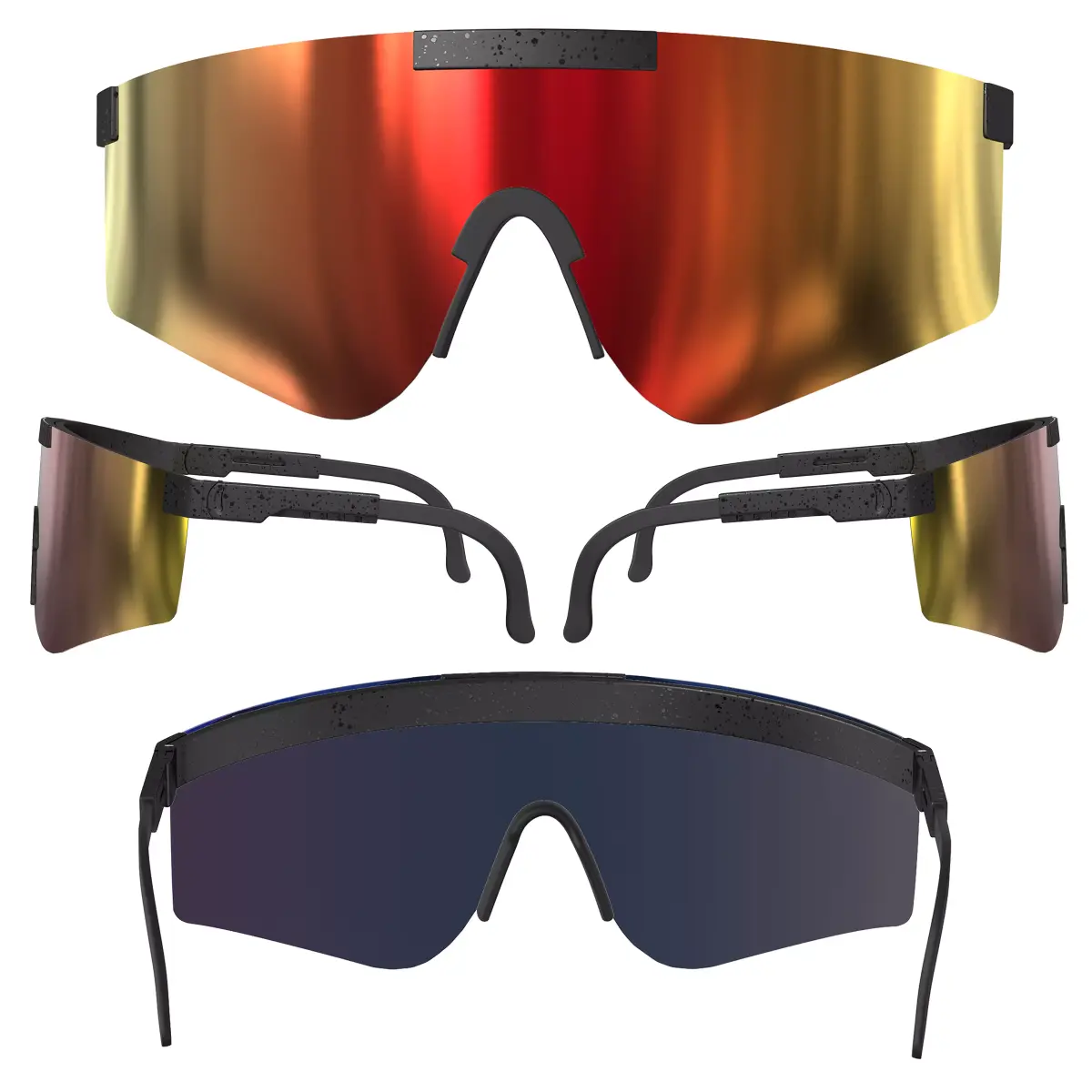 Sports Polarized Sunglasses Pit Viper Sunglasses Uv Sunglass 3D model
