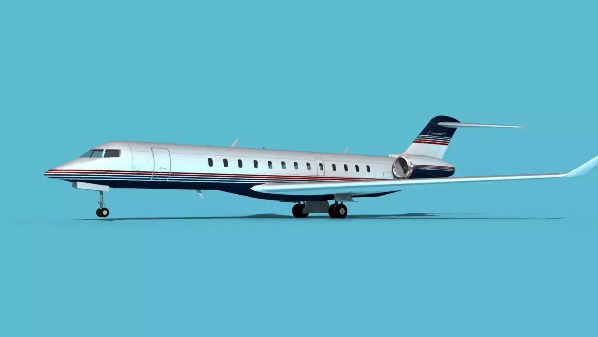 Bombardier Global 7000 V09 3D model
