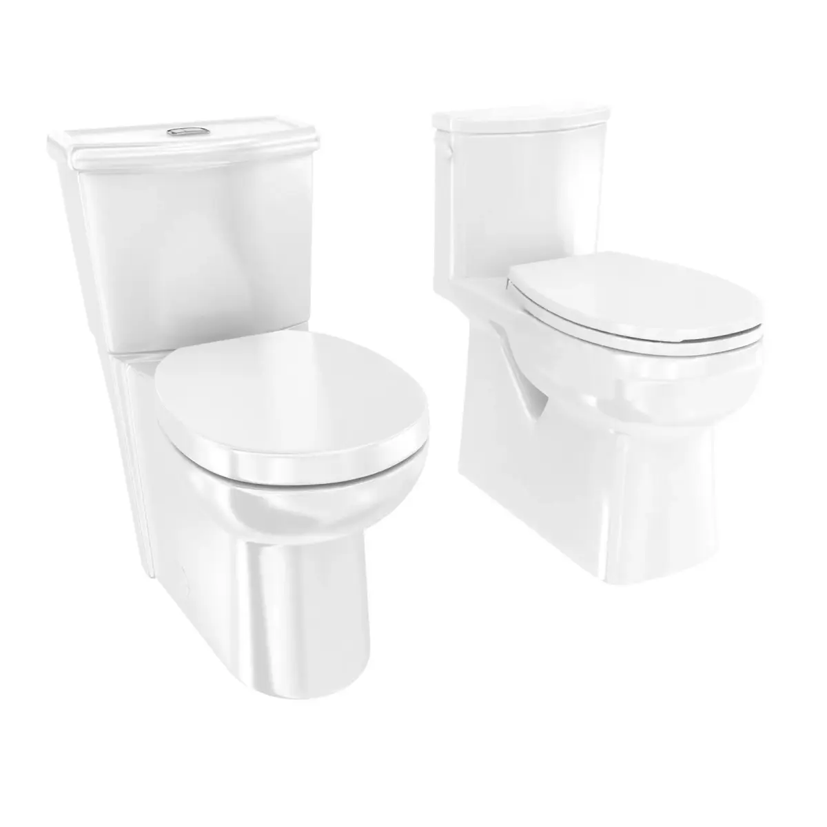 American standard contract cali toilet 3D model