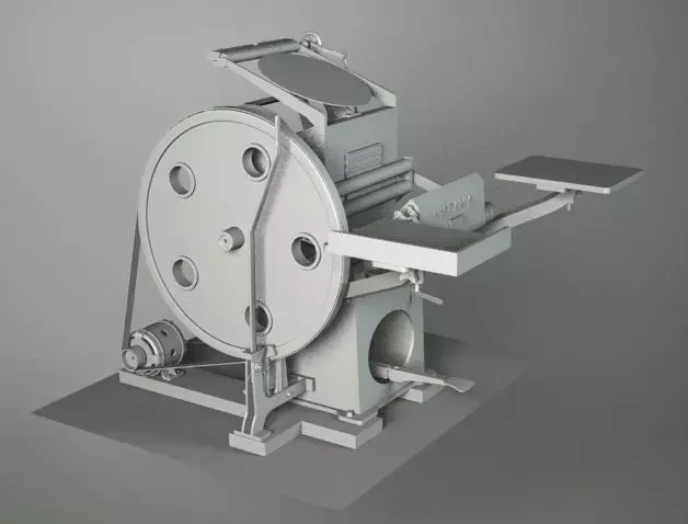 PRINTING 2 paper machine 3D model
