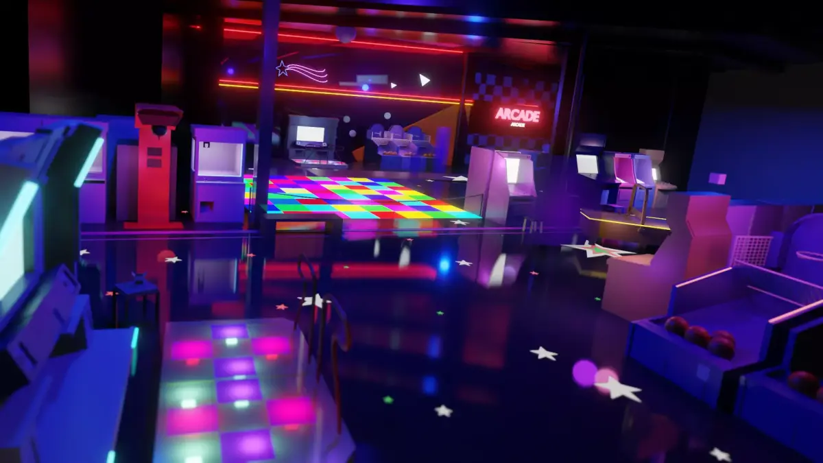 CYBERPUNK ARCADE 3D model