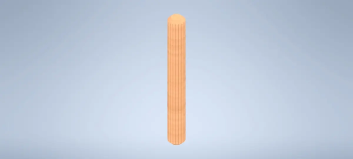 IKEA KALLAX Dowel Pins 101339  3D model