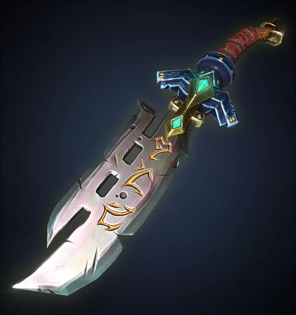 Stylised Razor Low-poly 3D model
