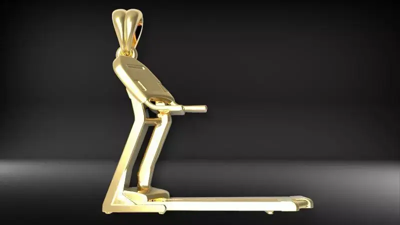 Treadmill Running  Pendant 3D print model purchase