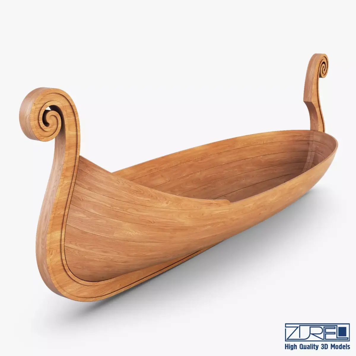 Ancient Boat 3D model