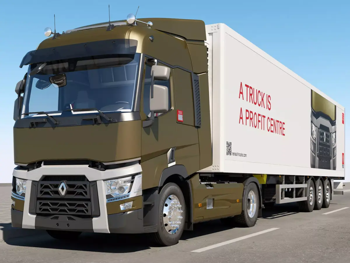 Renault T Range 4X2 3D model