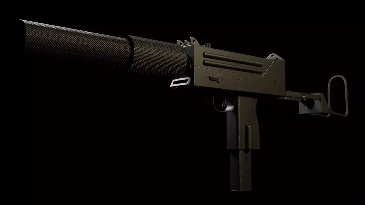 MAC 10 Low-poly 3D model