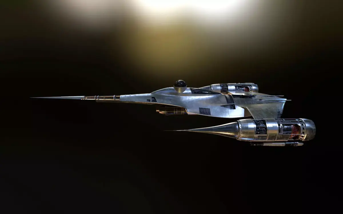 N1 Naboo Starfighter Mandalorian  3D model