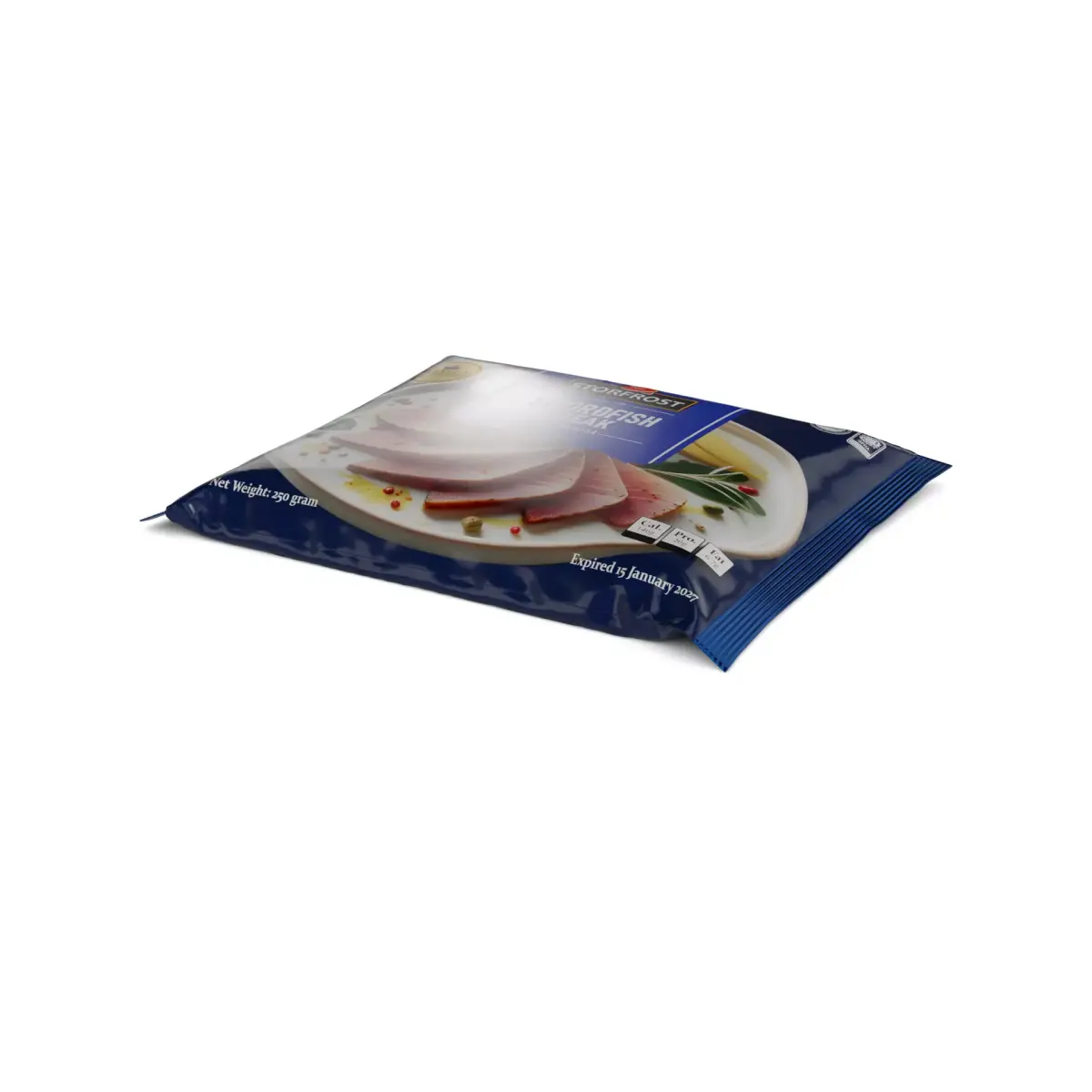 Smoked fish and seafood Smoked Swordfish Low-poly 3D model