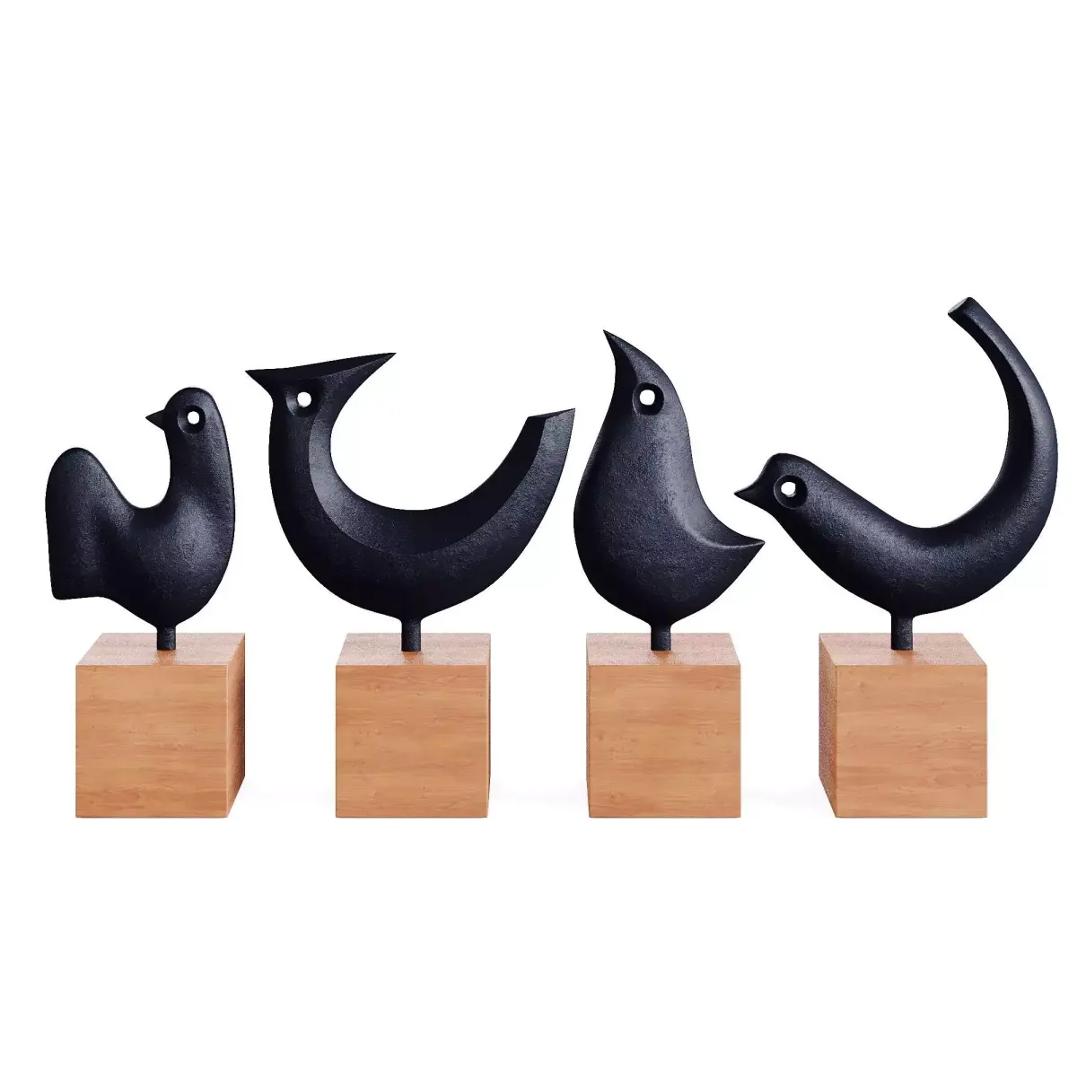 Nobuho miya birds 3D model