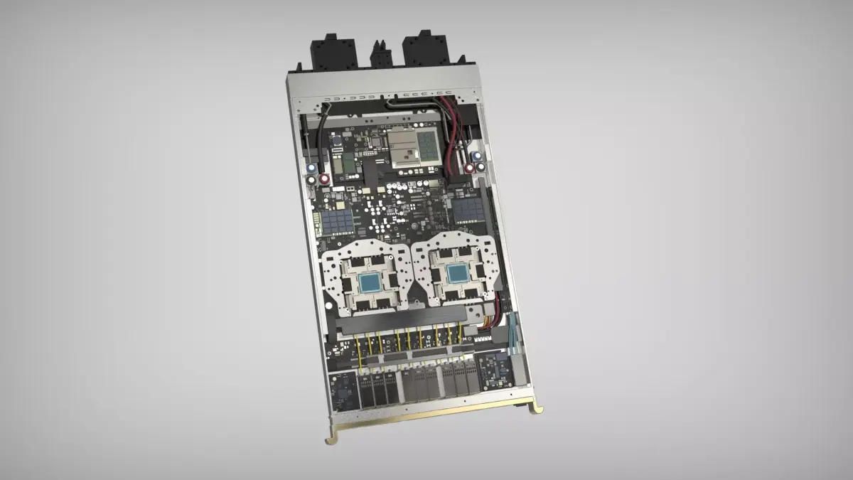 AI Data Center Server VR200 Switch Tray  Node Realistic 3Dmodel 3D model