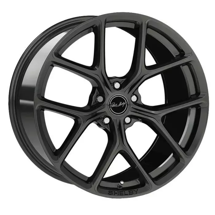 Carroll Shelby Wheel Company CS3 Wheel Gloss Gunmetal Mustang 3D model