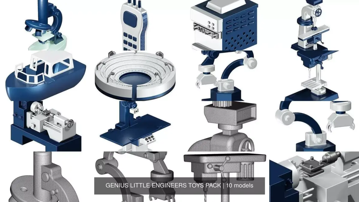 GENIUS LITTLE ENGINEERS TOYS PACK