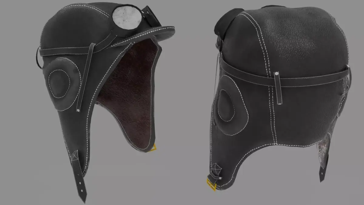 PILOT HAT 3D model