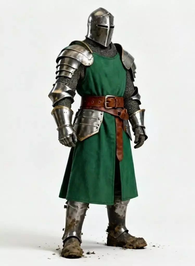 Fantasy Crusader Knight Character 3D Model Low-poly 3D model