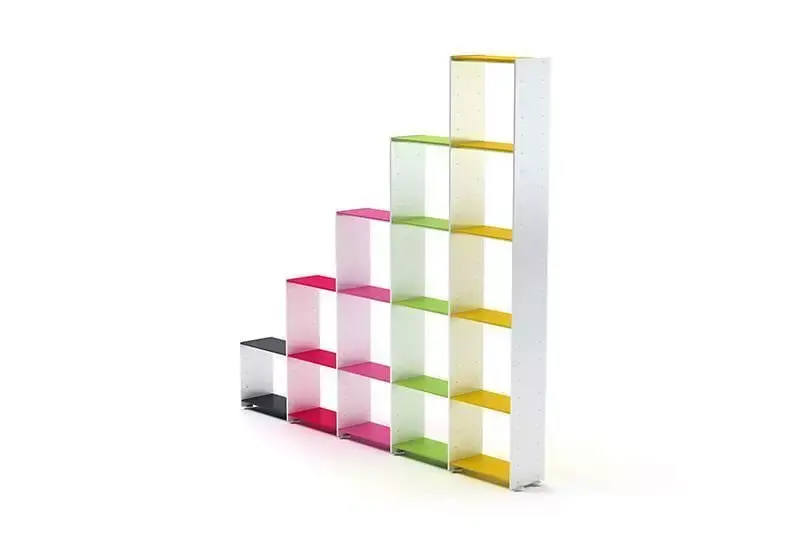 Rainbow Step Storage Cubes 3D model
