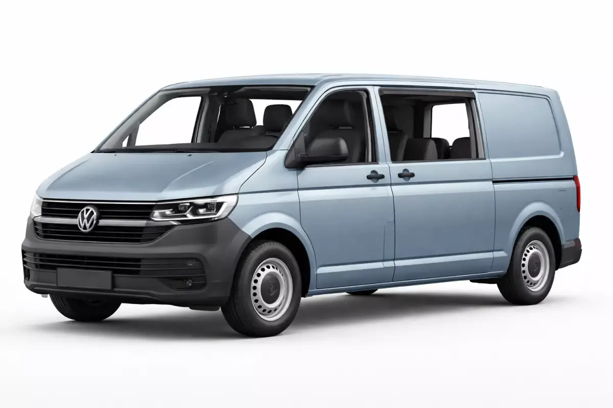 Volkswagen Transporter L2H1 2026 Modern Mid-Size Cargo Van 3D model