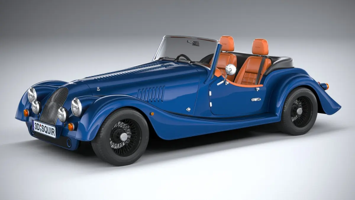 Morgan Plus Four 2021 3D model purchase