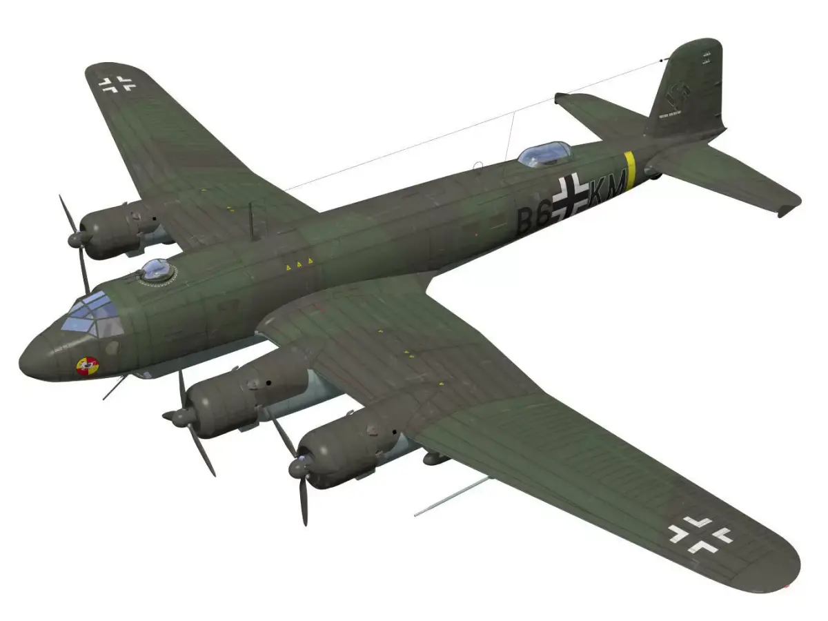 focke wulf fw-200 condor 3D model buy