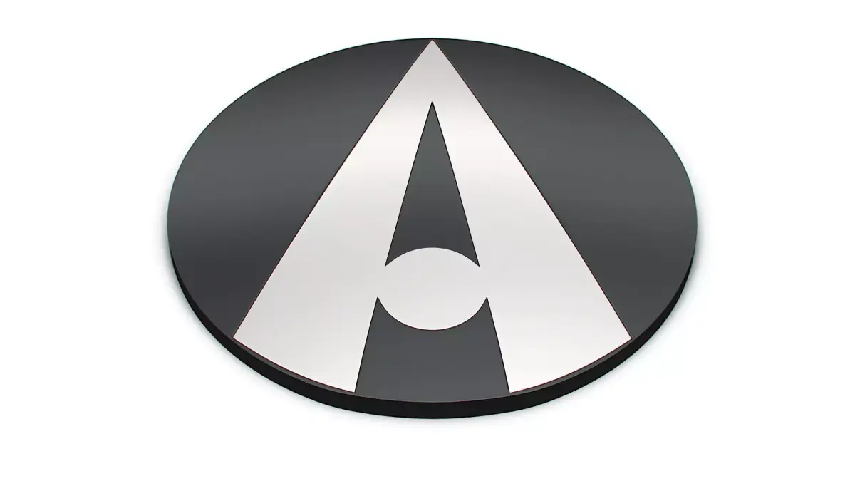 Ariel logo 3D model