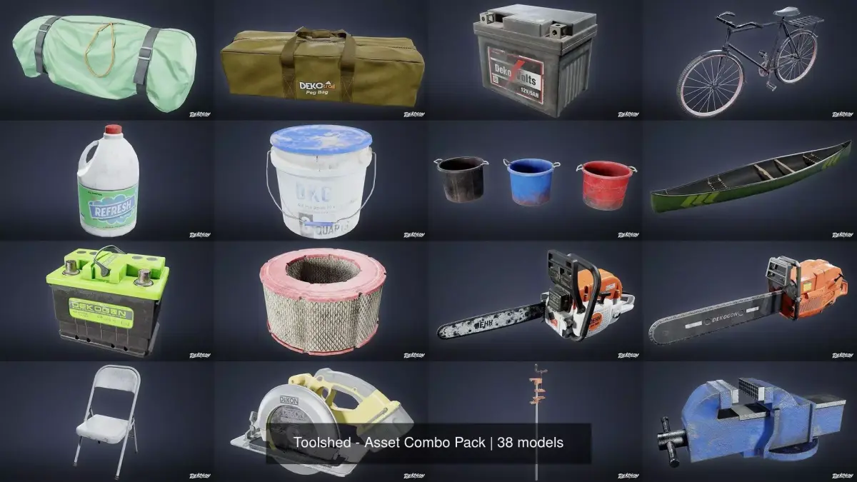 Toolshed - Asset Combo Pack