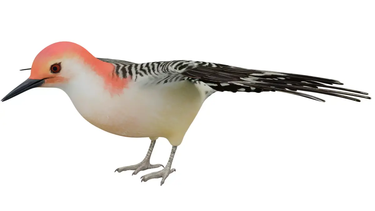 Red Bellied Woodpecker 3D model