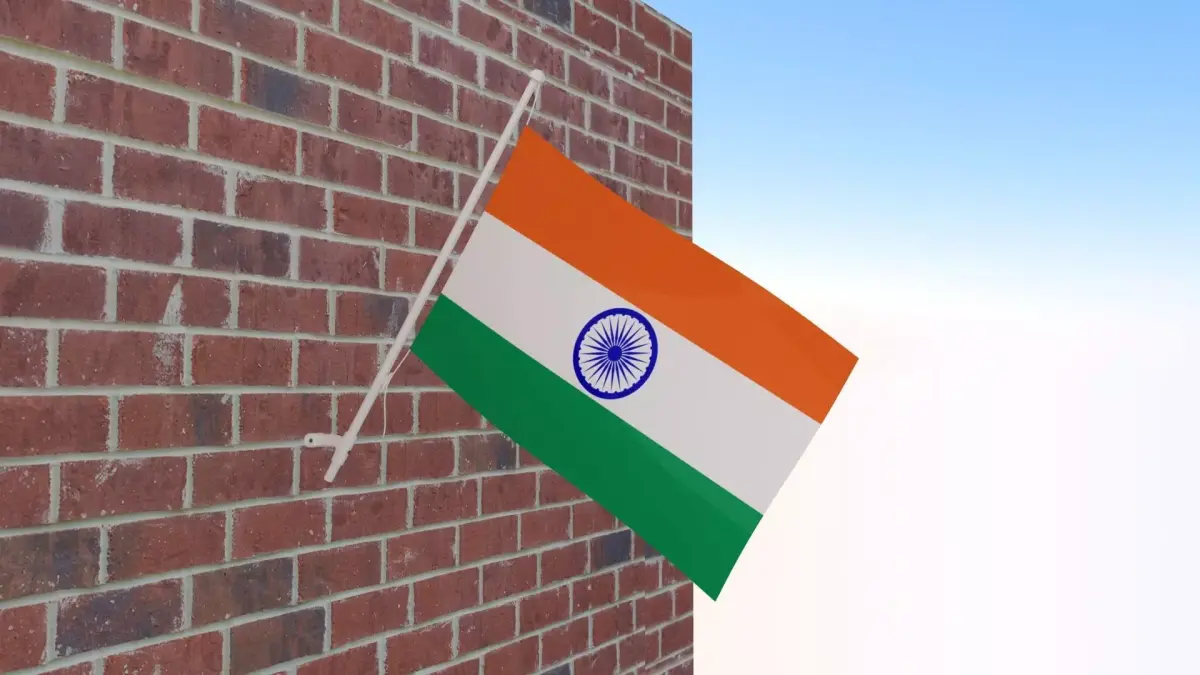 Flag of India 3D model purchase