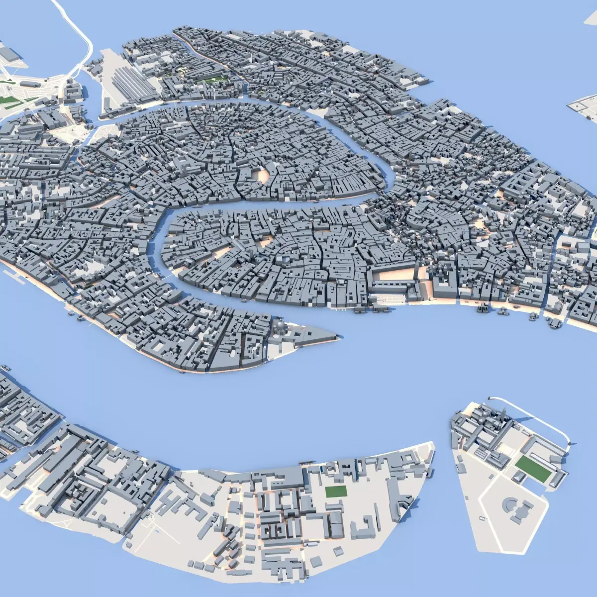 Venice City Italy 3D model