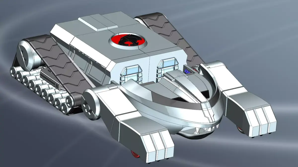 Thundercats Thundertank 3d printed 3D print model