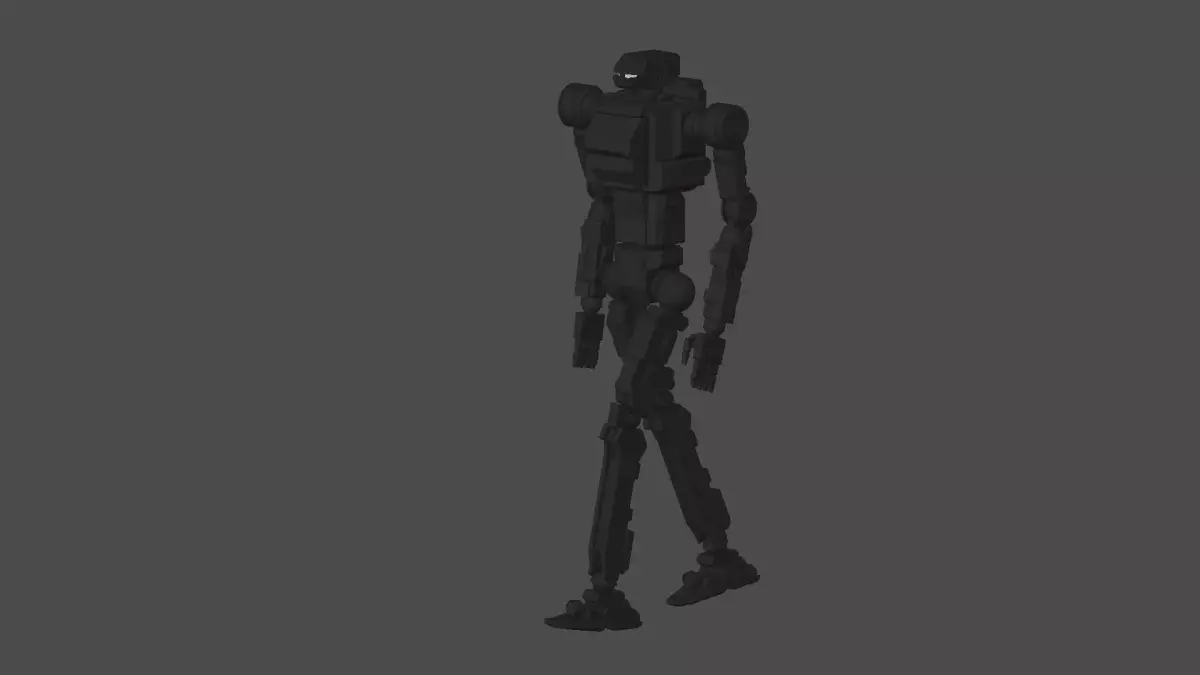 Battle Frame Mech- Inner-Base Frame Free low-poly 3D model