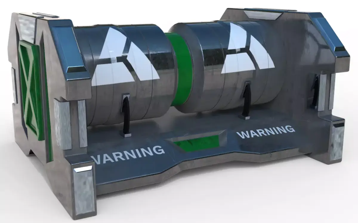 Sci-Fi Generator V2 Free low-poly 3D model