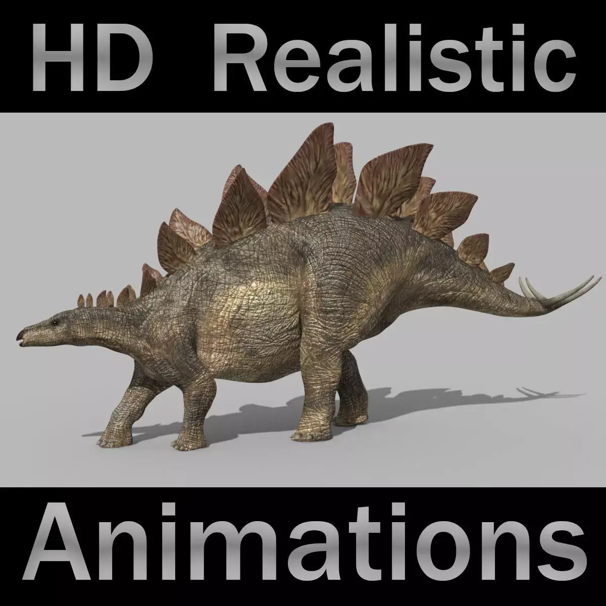 Stegosaur Forever - 8K 3D model