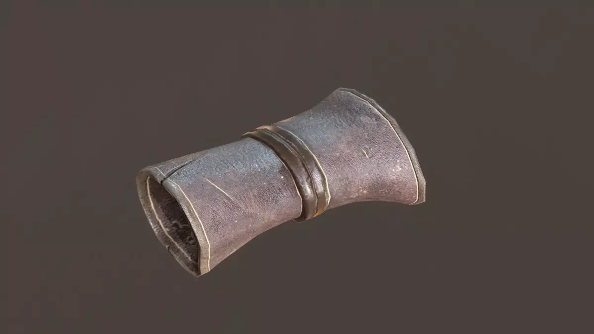 Leather Armband Free low-poly 3D model
