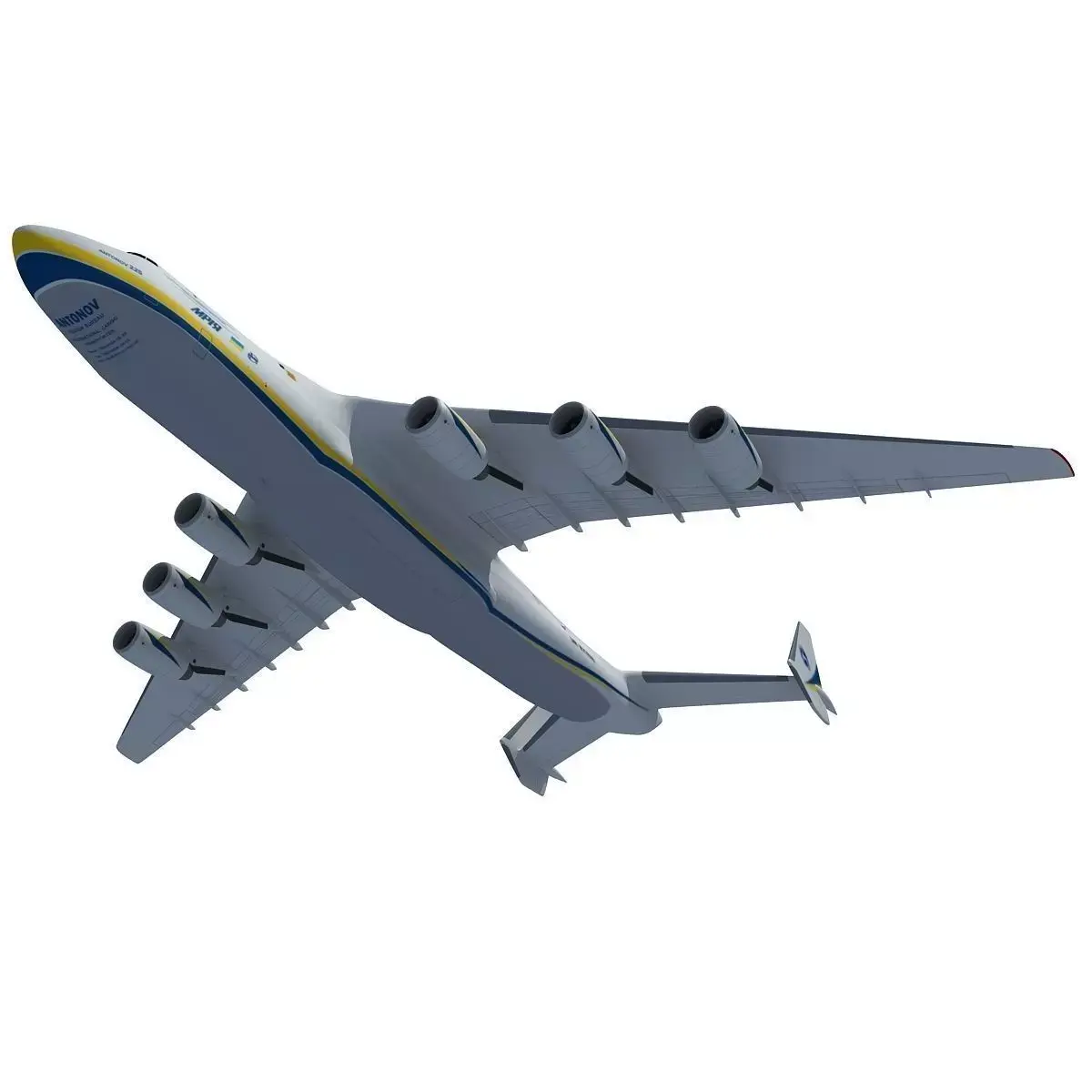 Ukrainian Jet  Antonov An-225  3D model