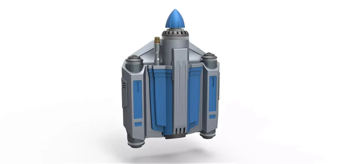 Bo-Katan Kryze Jetpack from The Mandalorian TV series 3D print model