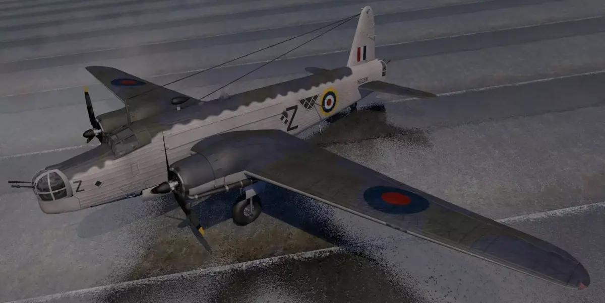 Vickers Wellington Mk-3 3D model
